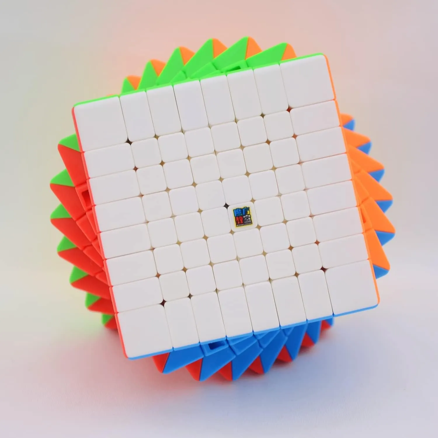 Bukefuno MoYu Meilong 8x8 Speed Puzzle Cube MFJS 8x8 Magic Cubes Moyu Cube Stickerless Meilong 8x8x8 Cubing Classroom MF8 Speed Education Toys