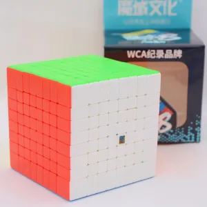 Bukefuno MoYu Meilong 8x8 Speed Puzzle Cube MFJS 8x8 Magic Cubes Moyu Cube Stickerless Meilong 8x8x8 Cubing Classroom MF8 Speed Education Toys