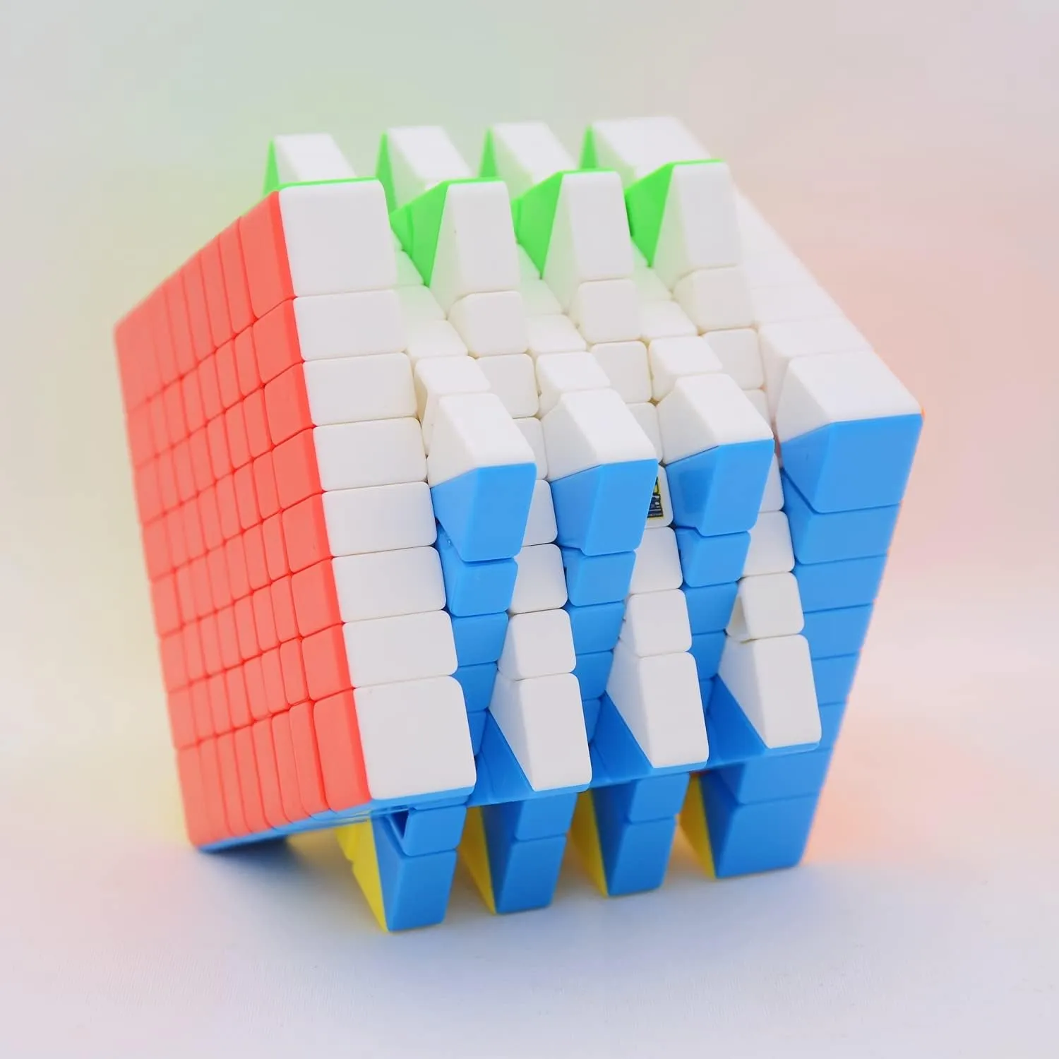 Bukefuno MoYu Meilong 8x8 Speed Puzzle Cube MFJS 8x8 Magic Cubes Moyu Cube Stickerless Meilong 8x8x8 Cubing Classroom MF8 Speed Education Toys