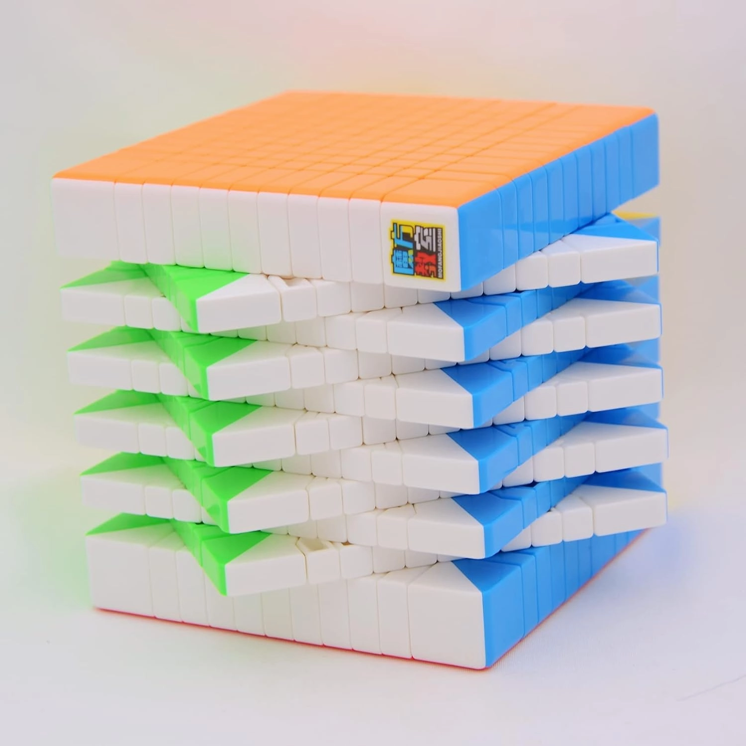 Bukefuno MoYu Meilong 11x11 Speed Puzzle Cube 11x11 Magic Cubes Moyu Stickerless MEILONG 11x11x11 Cubing Classroom Speed Toys Cube
