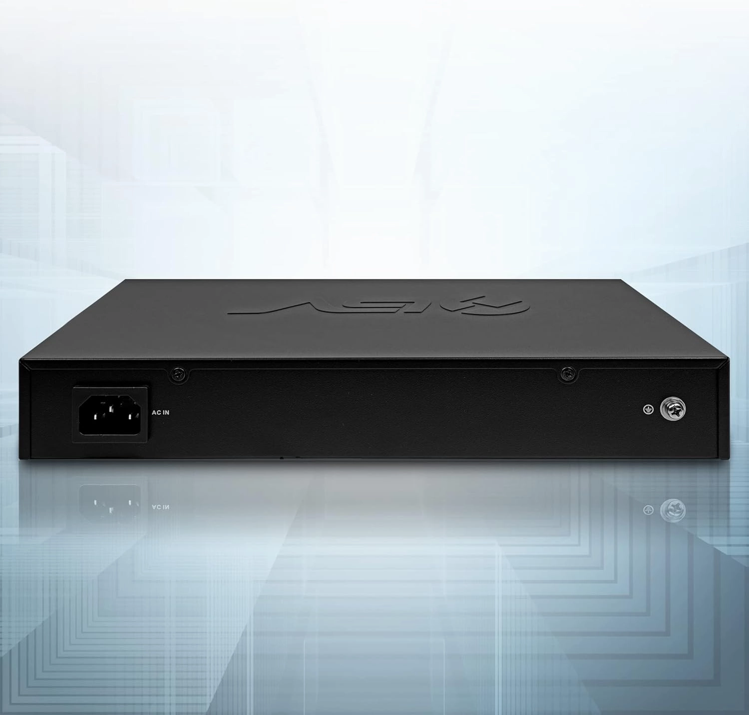 BV-Tech 18 Ports Long Range PoE  Switch (16 PoE  Ports | 2 Gigabit Ethernet uplink) - 19" Rackmount - 135W - 802.3af/at -Desktop Design for Easy Set Up