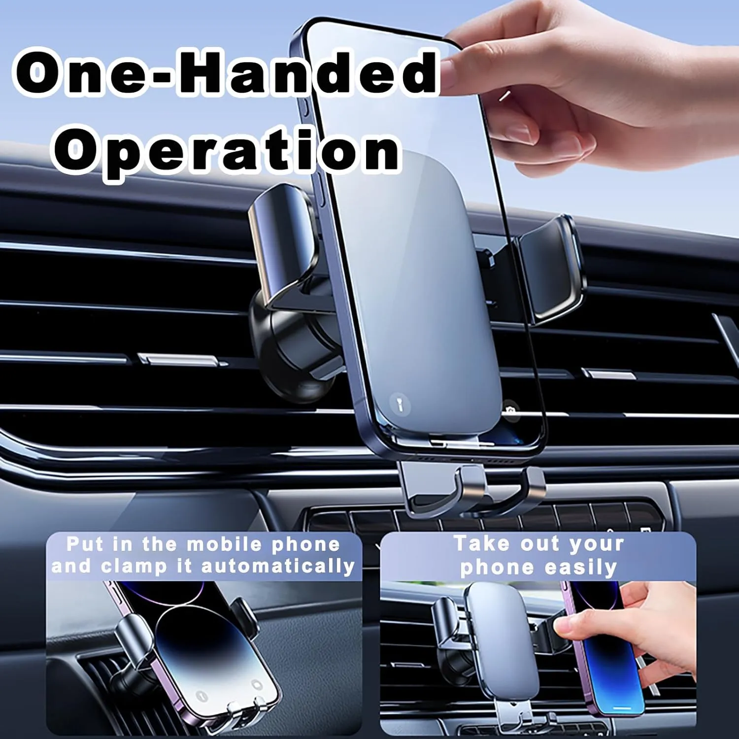 Car Phone Holder for Mazda CX7 Tribute MPV Premacy Biante Verisa Familia Capella, 360° Flexible Rotation Car Phone Mount, Car Cell Phone Holder Non-slip Stable, Cell Phone Car Mount Phone Stand