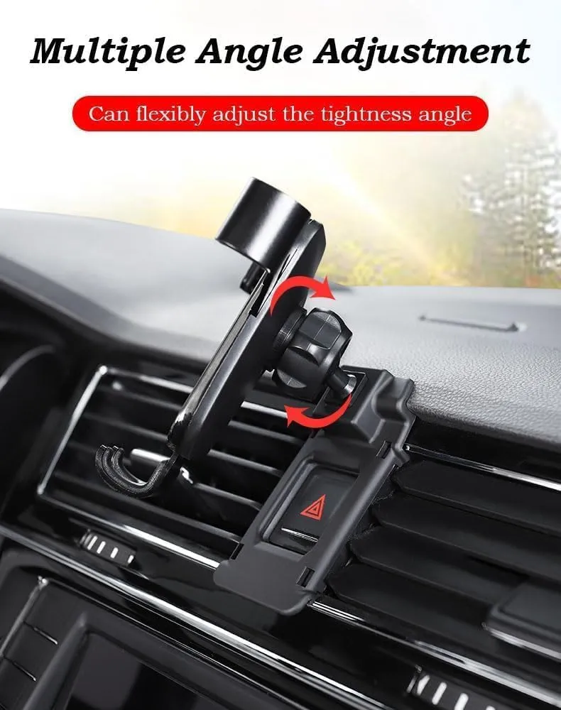 Car Phone Holder Mount for Nissan Altima 2013 2014 2015 2016 2017 2018, 360° Rotation Mobile Phone Mount, Air Vent Car Mount Cradle, Adjustable Phone Holder for Dashboard, Windscreen(Color:A)
