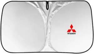 Car Windshield Sunshade for Mitsubishi Eclipse Cross 2018-2021, Block UV Rays Sun Visor Protector, Front Window Sunshades, Windscreen Sunshade,B 145CM