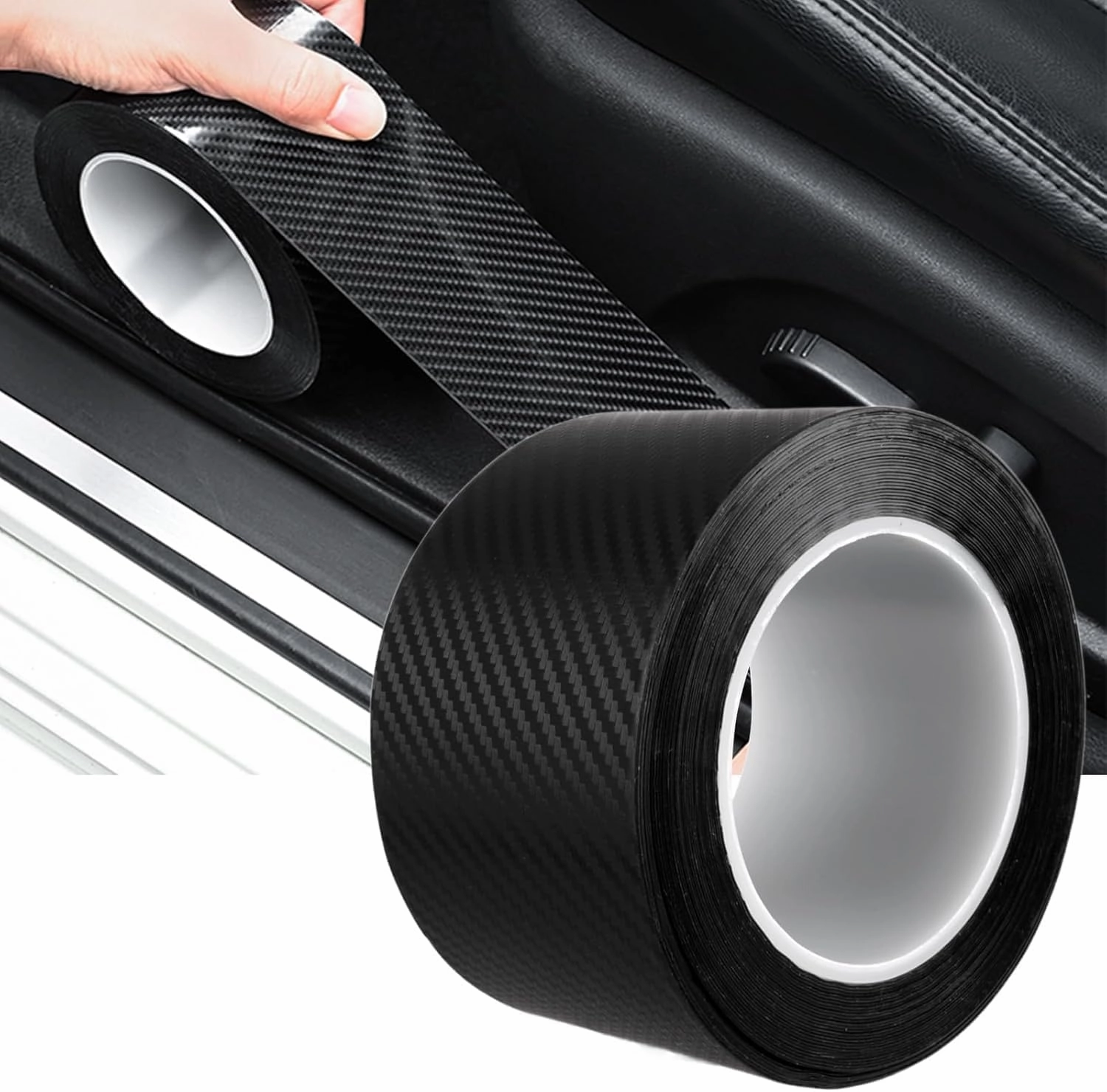 Car Door Threshold Protection, for Range Rover Sport 2014-2022 Door Edge Step Dust Shield Cover, Car Door Edge Guards