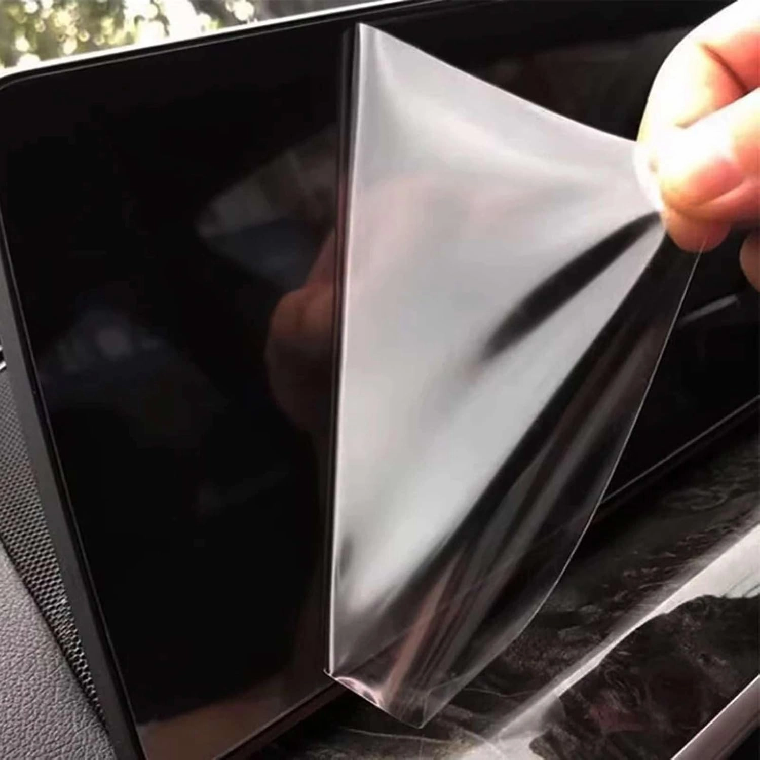 Car Interior Stickers Center Console Gear Navigation Screen Dashboard Door Panel,Fit for Audi Q7 Q8 2019-2022