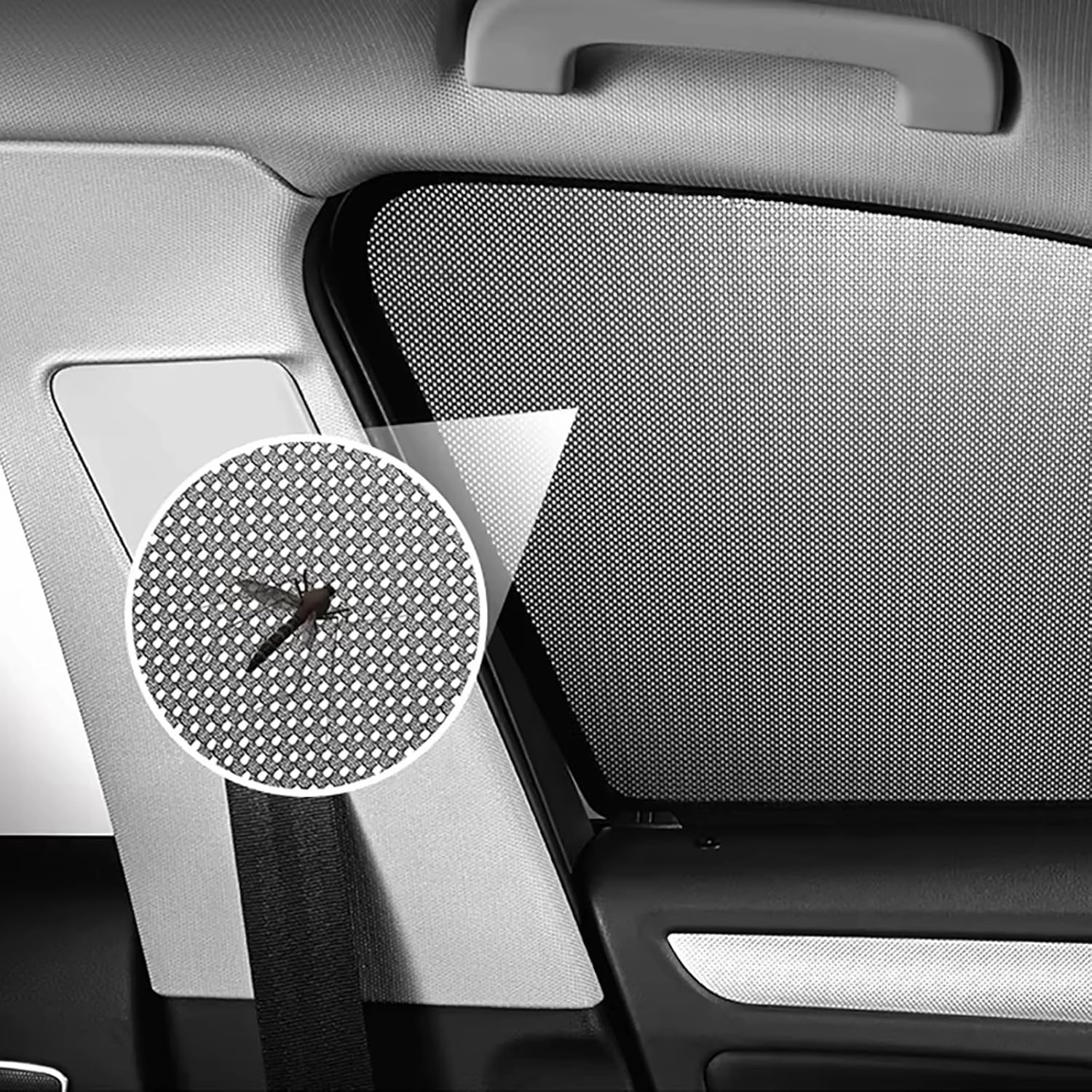 Car Window Shades for Maxus V80PLUS 2019 ,Privacy Sun Shade Set for Front Windshield Side and Rear Windows,Keep Your Car Cooler,Triangle 2PCS