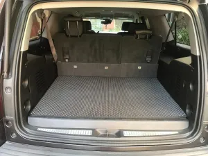 Cargo Trunk Mat for Chevrolet Suburban/GMC Yukon XL 2015—2020 Custom Fit Tray Boot Liner Carpet, Grey