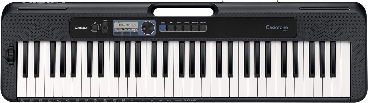 Casio CT-S300 61-Key Premium Keyboard Pack with Stand, Headphones & Power Supply (CAS CTS300 PPK)