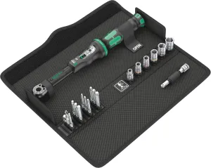Click-Torque A6 in textiler Box mit Bits   Nüssen