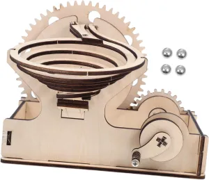 Cognitive Toy for Children Marble Run Model Building Kit 3D Wooden Building Blocks Puzzle