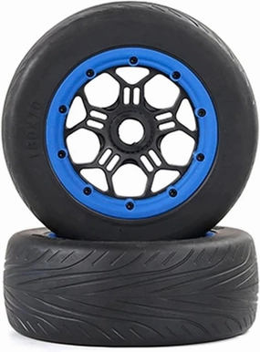 Compatible with Hpi Km for Baja V5 for LOSI for 5IVE T 1/5 Rc Car Parts 180X70mm Right and Left On Road Upgrade Tire Parts RC Wheel Tires