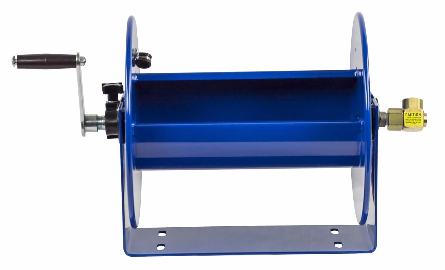 Coxreels 112-3-150 Hand Crank Hose Reel - Steel Spool for Coiling Hoses and Cables - Rotating Storage Reel with Manual Crank - Fits 3/8 x 150 Inch Hose - 12 x 18.25 x 13 Inches