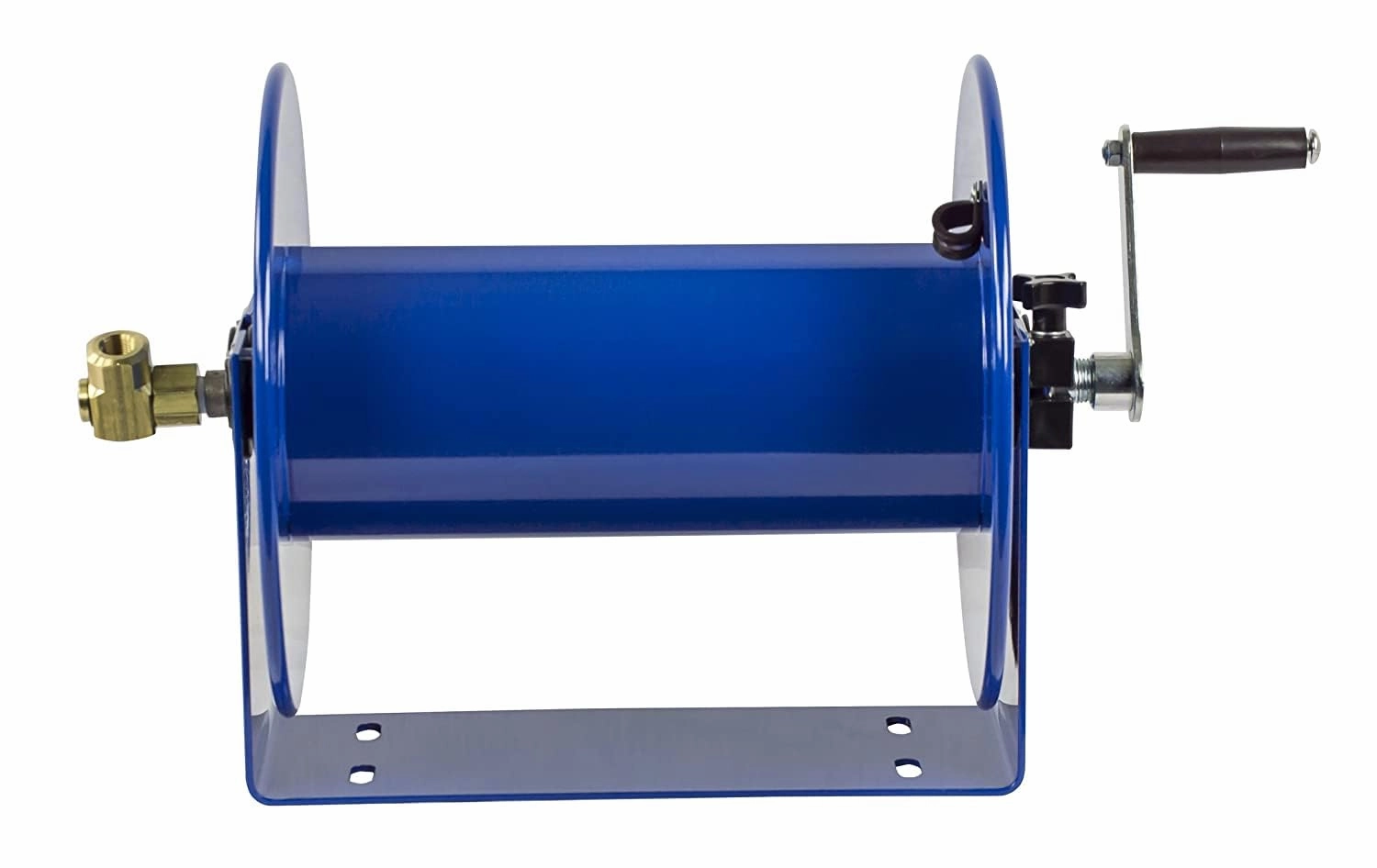 Coxreels 112-3-150 Hand Crank Hose Reel - Steel Spool for Coiling Hoses and Cables - Rotating Storage Reel with Manual Crank - Fits 3/8 x 150 Inch Hose - 12 x 18.25 x 13 Inches