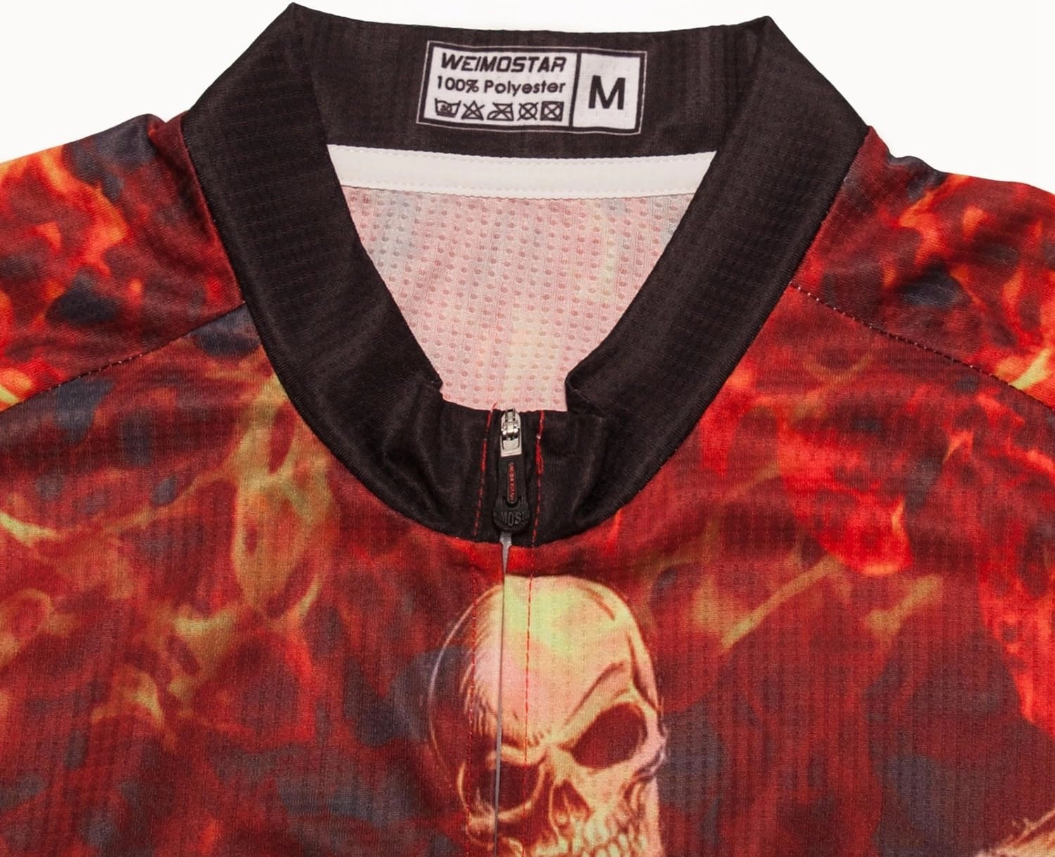 Cycling Jersey Men Full Zip Bike Shirt Racing Top Bicycle Clothing