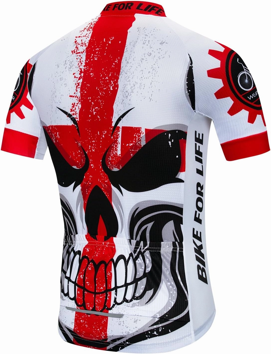 Cycling Jersey Men Full Zip Bike Shirt Racing Top Bicycle Clothing