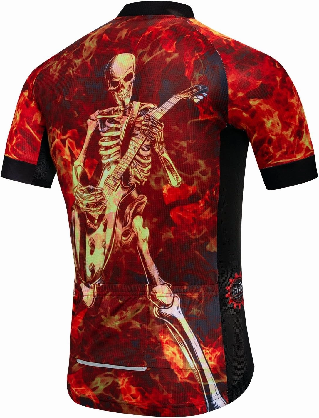 Cycling Jersey Men Full Zip Bike Shirt Racing Top Bicycle Clothing
