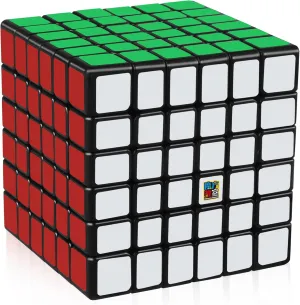 D-FantiX Cubing Classroom Meilong 6x6 Speed Cube 6x6x6 Magic Cube Puzzle Toy Black