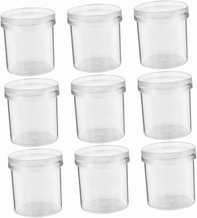 DECHOUS 9Pcs Portable Magnifying Critter Boxes Multi Function Insect Observation Containers for Nature Exploration Feeding Accessory for Tiny Bugs and