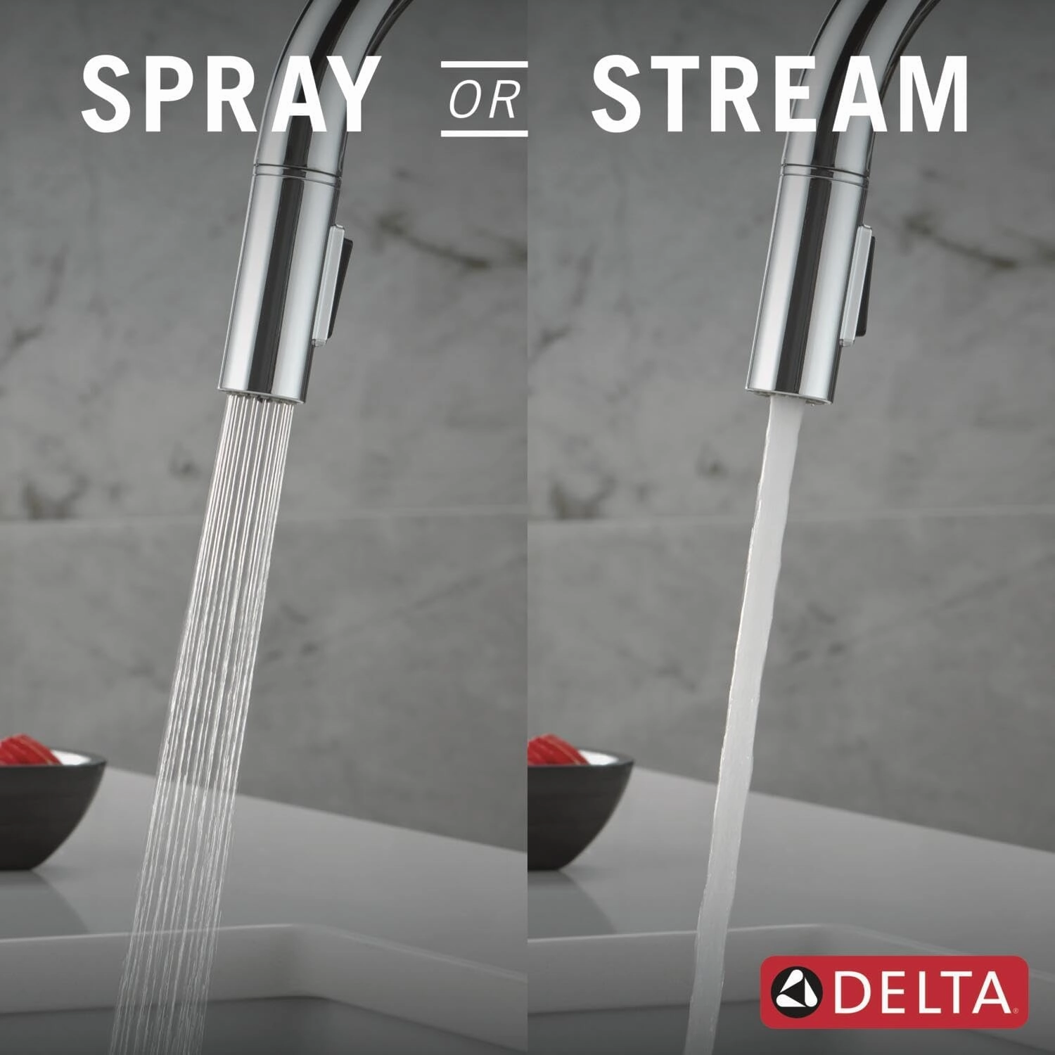 Delta 19867LF Nicoli 1.8 GPM Single Hole Pull Down Kitchen Faucet - Includes Escutcheon - Chrome