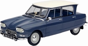 Die Cast Vehicle 1/18 for Citroen 6 1965 Alloy Classic Car Model Static Decoration Car Model Miniature Car Models Display Mini Cars Replica