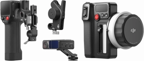 DJI Focus Pro All-in-One Combo, AMF Lens Control System, 20-Meter Subject Focusing, 76,800 LiDAR Ranging Points, AI Recognition, FIZ Lens Control, DJI PRO Ecosystem, Additionally Includes Hand Unit