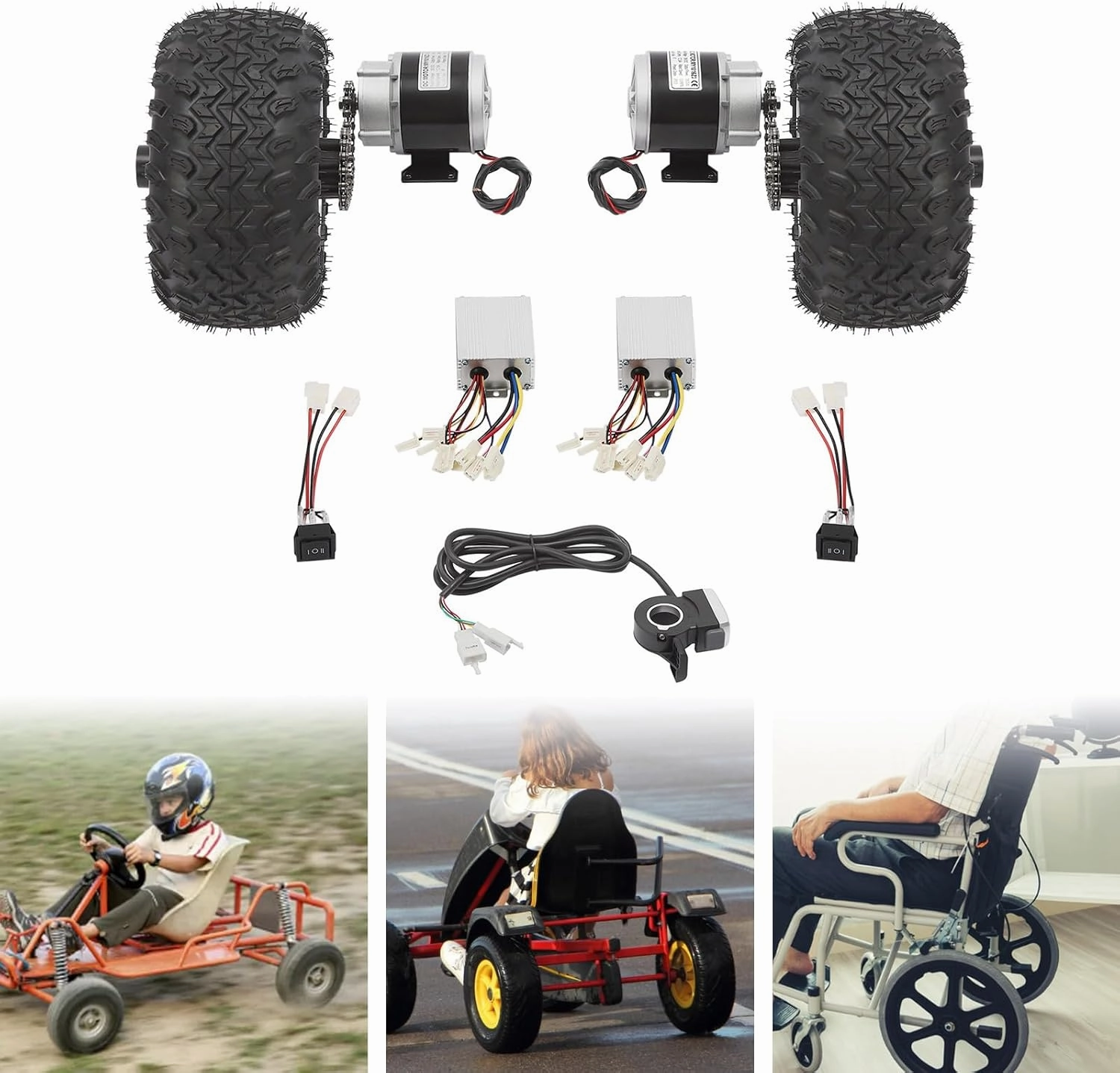 Drive Air Conversion Kit, Double Set for Electrical Beach Kit for Electric Cart