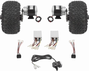 Drive Air Conversion Kit, Double Set for Electrical Beach Kit for Electric Cart
