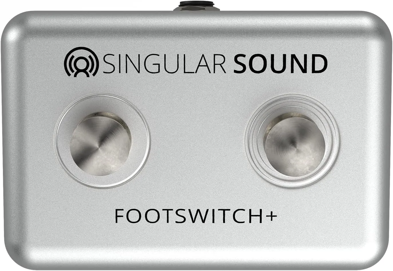 Dual Momentary Footswitch Plus for use with BeatBuddy, Effects Pedals, and Electronic Instruments