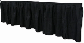 Elite Screens Projector Projection Screen Drape Kit Accessory Uniquely Designed for Yard Master 2/ Yard Master 2 WraithVeil® Dual Series 90″-135″ Models - Black Skirt, ZOMS2-DK