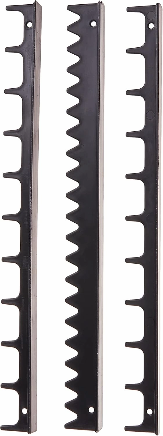 Ernst Manufacturing 6011M Screwdriver Rail Set with Magnetic Backing, 20 Tool, Black