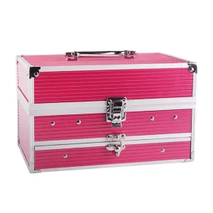Eyeshadow Kit with er, Eyebrow Powder, and Eyeliner Pencil for Daily Use, Rose Red