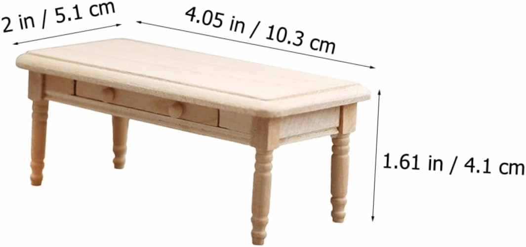 FAVOMOTO Dollhouse Furnishing Supply Realistic Design Material for Mini House Decoration