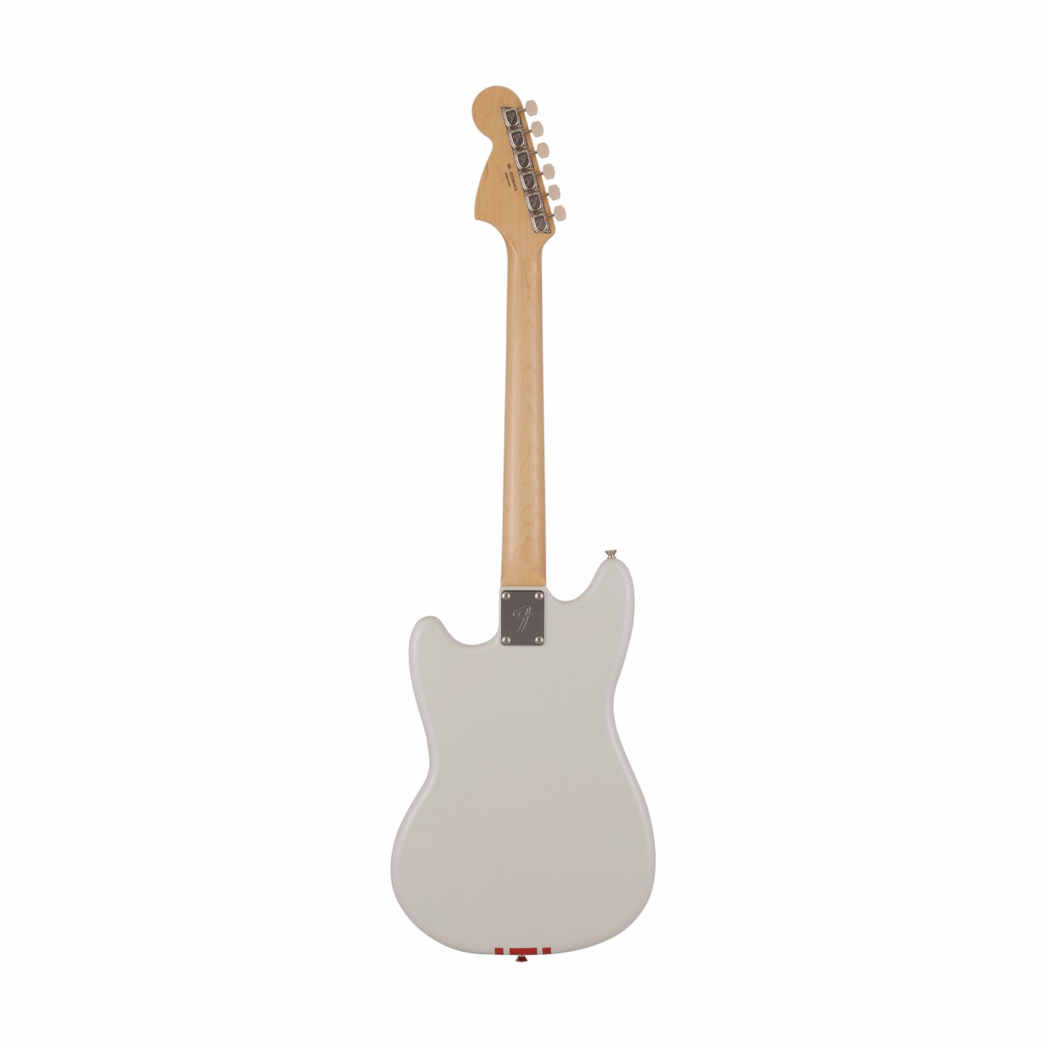 Fender Japan Traditional 60s Mustang Electric Guitar, RW FB, Olympic White / Red
