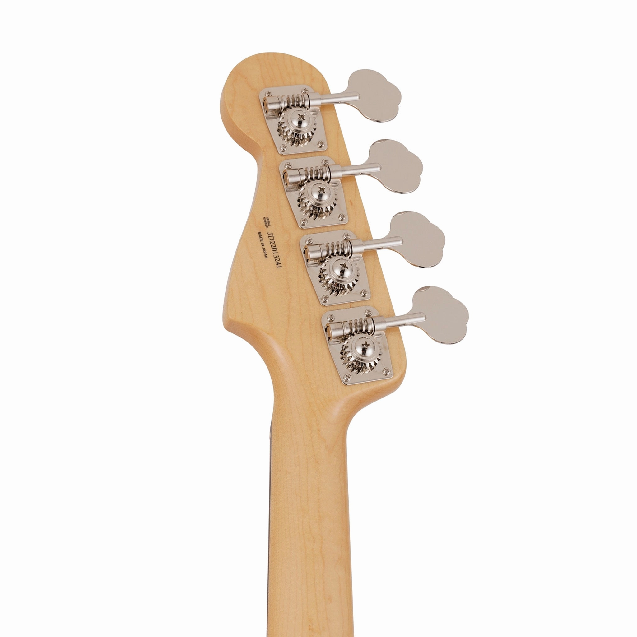 Fender Japan Traditional II 60s Precision Bass Guitar, RW FB, Olympic White / Red Stripes