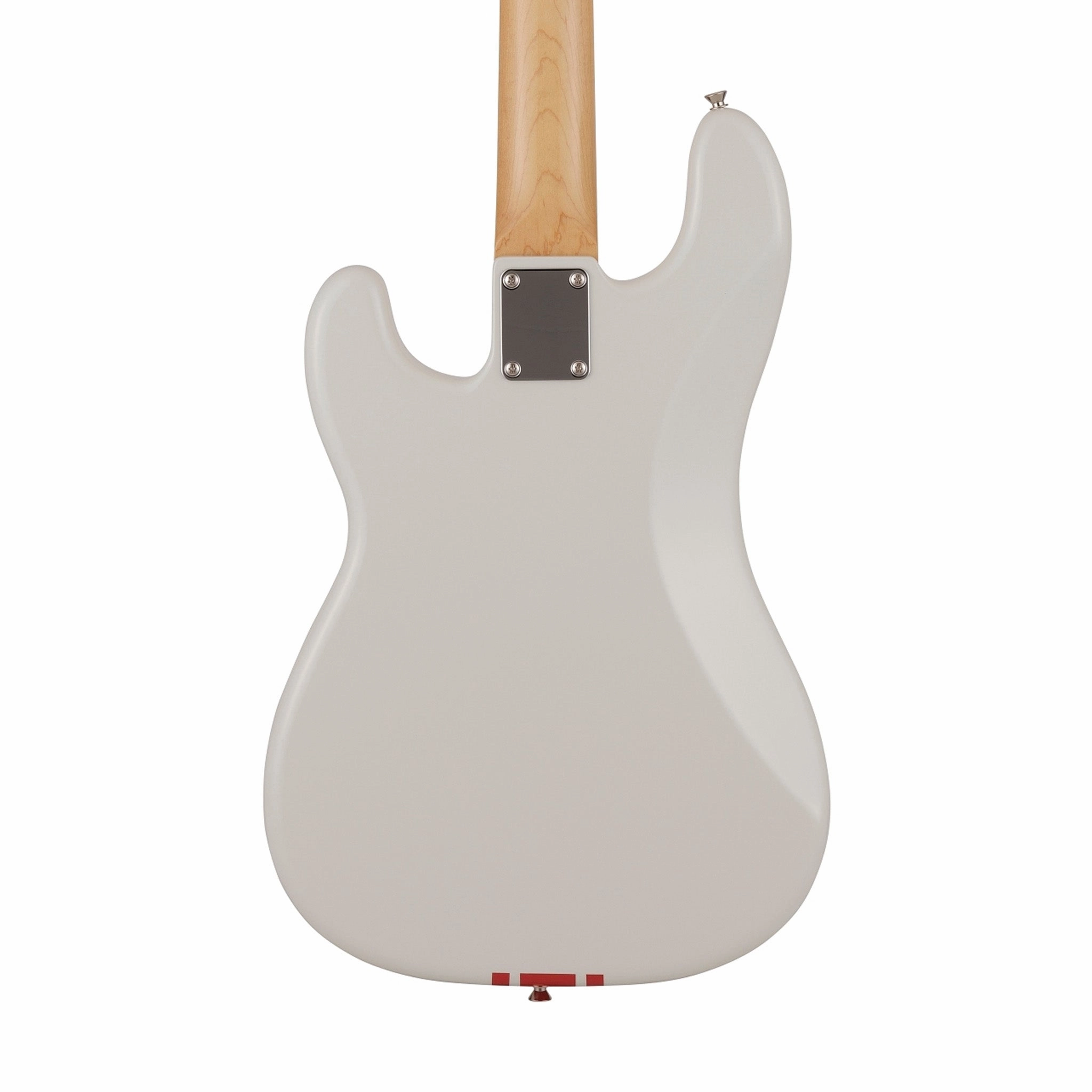 Fender Japan Traditional II 60s Precision Bass Guitar, RW FB, Olympic White / Red Stripes