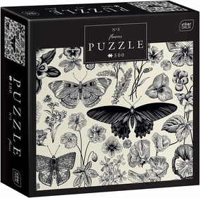 Flowers no. 3-500 Pieces Jigsaw Puzzle for Adults