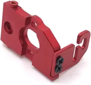 for WLtoys 284131 K969 K979 K989 K999 P929 P939 1/28 Metal Upgrade Motor Mount RC Car Parts Accessories Replacement Use RC Car DIY Parts(Red)