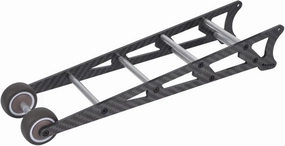 for Traxxas Drag for Slash C10 for Mustang for Slash 2WD for Rustler for Bandit XL-5 9460 Carbon Wheelie Bar AssembledAccessory Replacement RC Car DIY Parts
