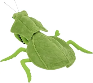 FRANKIEZHOU Simulation Leafback Praying Mantis Plush,Mantis Stuffed Animal,Insect Toys Gifts for Kids,Home Decor 11" Green
