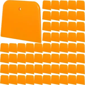 Frienda Body Filler Spreaders Plastic Tools for Automotive Applying Putties Glazes Caulks and Paint(60 Pcs,3.5 x 2.6 x 3.9 in)