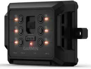 Garmin PowerSwitch, 6 Gang Compact Digital Switch Box, Requires Compatible Garmin Navigator or Smartphone, Switch Panel for Car SUV UTV ATV Caravan Boat Marine