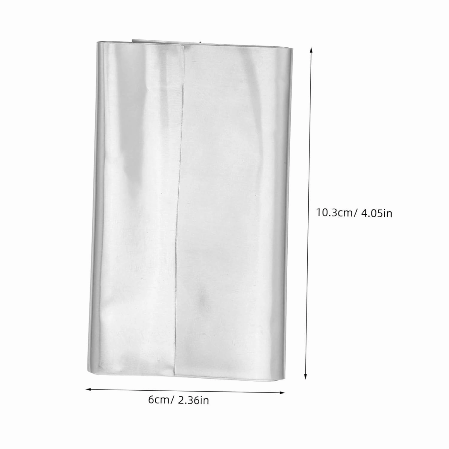 Gatuida 2pcs Experimental Zinc Sheet for Element Analysis Portable Zinc Anode for Laboratory Supply Easy to Handle for Physical and Chemical Experiments Versatile Use Electrochemistry and