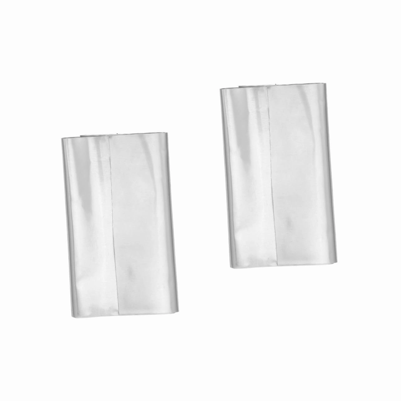 Gatuida 2pcs Experimental Zinc Sheet for Element Analysis Portable Zinc Anode for Laboratory Supply Easy to Handle for Physical and Chemical Experiments Versatile Use Electrochemistry and