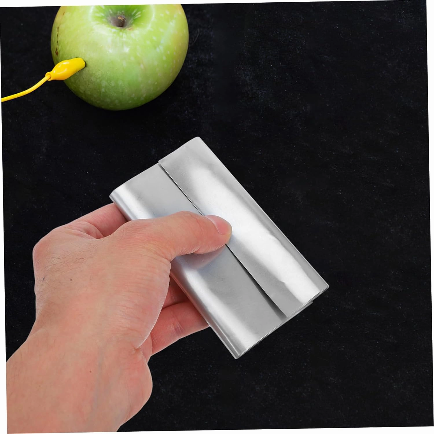 Gatuida 2pcs Experimental Zinc Sheet for Element Analysis Portable Zinc Anode for Laboratory Supply Easy to Handle for Physical and Chemical Experiments Versatile Use Electrochemistry and