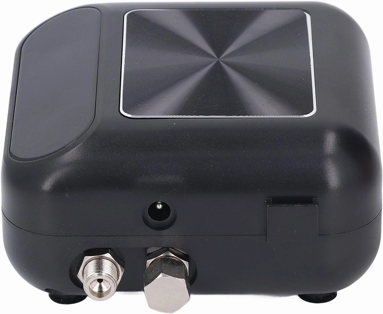 Generic Compressor Air Brush Kit, 5 Ml Paint Cup Portable 12 Lmin Stifpless Pressure Setting Air Brush 15PSI for Make -up -up (US Plug)