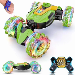 Gesture Sensing RC Stunt Car 360 Rotating 4WD 2.4Ghz RC Car Transform Toy for Boys 4-7 Birthday Present for Age 8-12