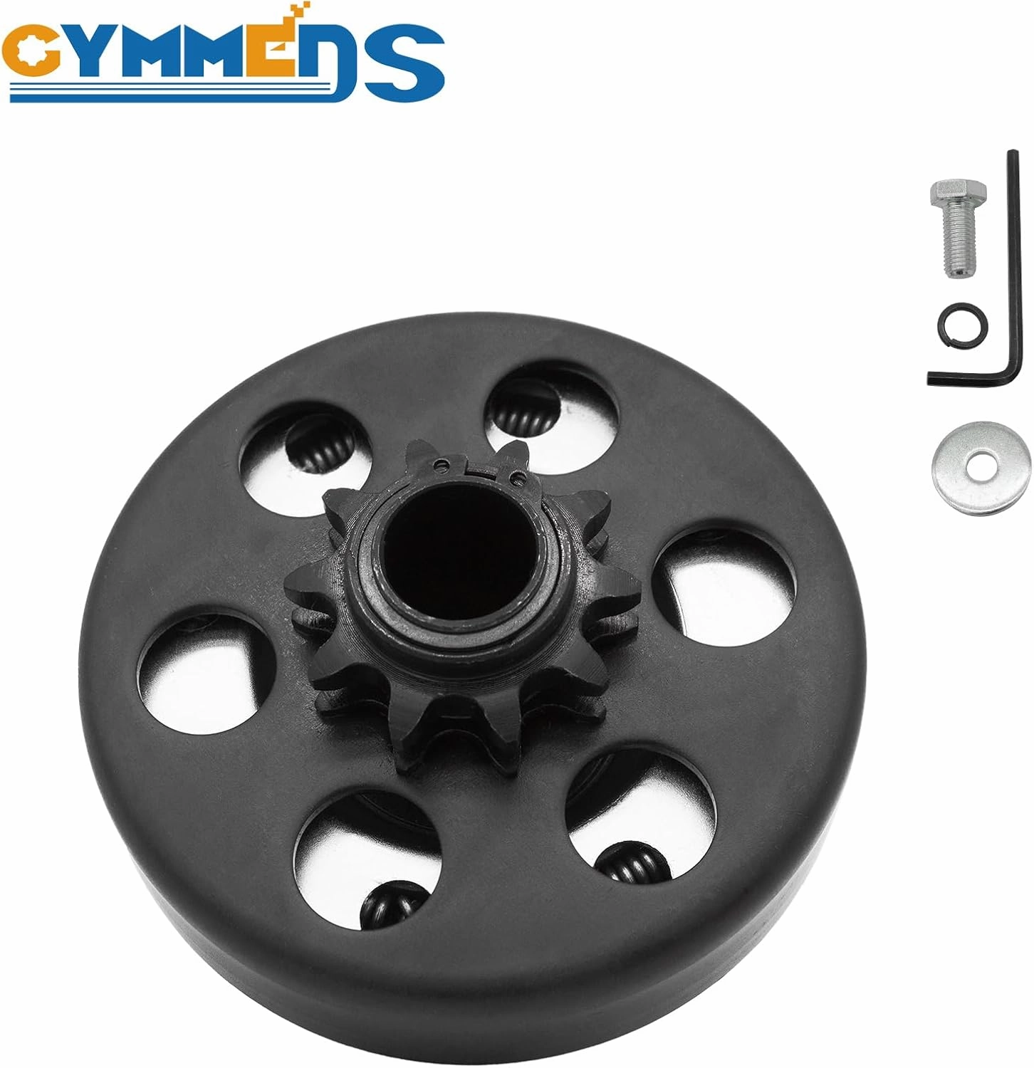 Go Kart Clutch 3/4" Bore 10 Tooth for #40/41/420 Chain, Centrifugal Clutch fit for Predator 212, MiniBike, Go Kart, Lawnmower and Honda GC GX 2-6.5HP Engine Small Engines performance Parts.