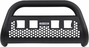 Go Rhino RC2 Bull Bar w/Holes for Four 3x3 LED Cube Lights | Mild Steel, Textured Black | 55341T