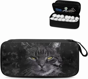 Golf Ball Bag Pouch, Golf Essentials Accessory Bag, Golf Valuables Pouch Golf Gifts for Men Golf Accessories Case Bag